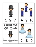 Learn about Abraham Lincoln. American history Count and Cl