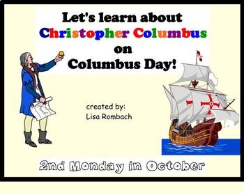 Preview of Learn about Christopher Columbus SmartBoard Lesson