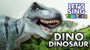 Preview of Learn about Dinosaurs with a sing-along song and video