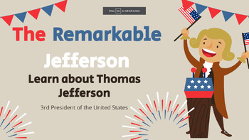 Preview of Learn all about Thomas Jefferson