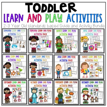 January Learn and Play Resource Guide and Activities for 2-3 Year olds -  Teach Talk Inspire