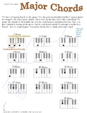 Learn and Practice Major and Minor Chords - Staff and Keyb