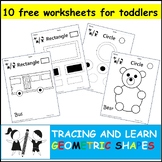 Learn and draw geometric shapes for children