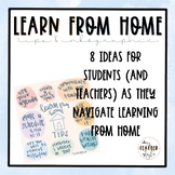 Learn from Home Tips & Infographic