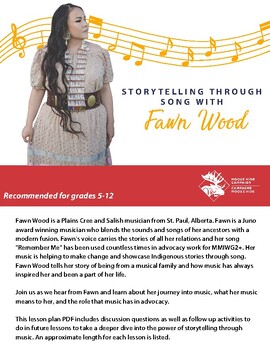 Preview of Learn from Indigenous musician, Fawn Wood - Storytelling through song