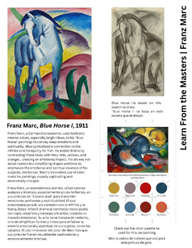 Preview of Learn from the Masters | Franz Marc