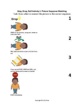 10+ Stop Drop And Roll Worksheet For Preschool
