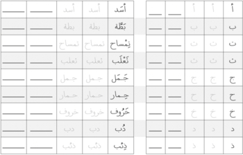 arabic letter word teaching resources teachers pay teachers