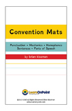 Convention Mats - Learn mechanics, capitalization, punctua