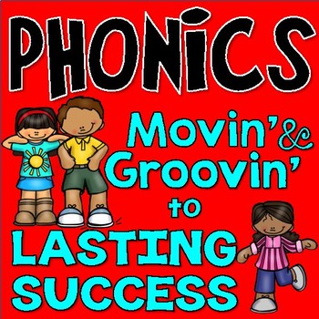 Preview of Learn phonics with chants & movement VIDEOS INCLUDED