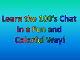 Learn the 100's Chart In a Fun and Colorful Way!
