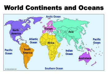 Learn the Continents & Oceans by Gr8est Teaching Strategies and Assessments