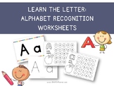 Learn the Letter: Alphabet Recognition, Alphabet Posters, 