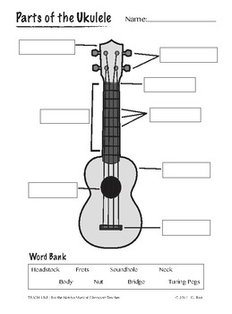Learn the Parts of the Ukulele! | TpT
