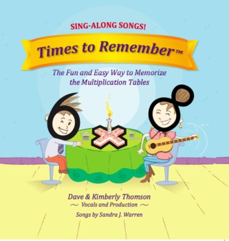 Preview of Learn the Times Tables with (Audio) “Times to Remember” Sing-Along Songs!