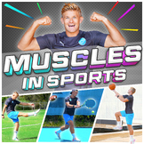 Learn the muscles in sports (for PE) - slides with videos 