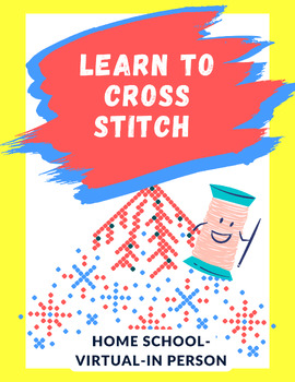 Preview of Learn to Cross Stitch - Hand Sewing Intro Pt. 3