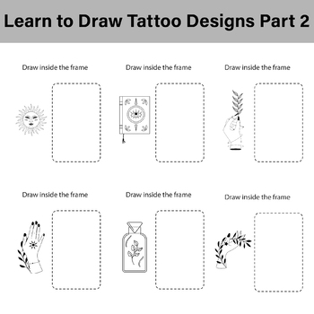 easy to draw tattoo designs for kids