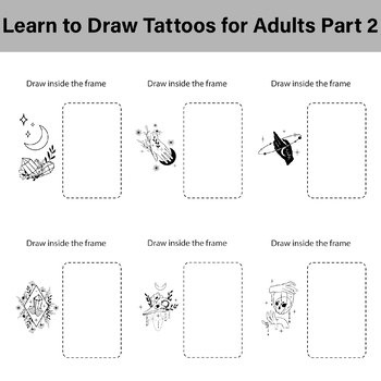 How To Draw Tattoos Tattoo Designs Drawing Guide Book with Simple  Sketching Instructions and Detailed Steps for Beginners and Experienced  Artists Barrett Erik 9798849261607 Amazoncom Books