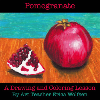 pomegranate drawing