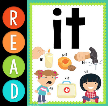 Kindergarten READ: IT by Kindergarten Mom | TPT