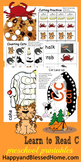 Learn to Read Letter C activity pack
