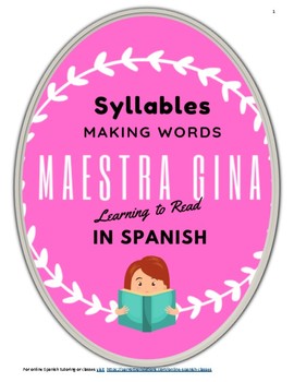 Preview of Learn to Read in Spanish