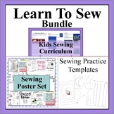 Learn to Sew Bundle Set- Sewing Curriculum, Lessons, Sewin