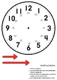 Learn to Tell Time! Montessori Clock Cards