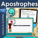 Learn to Use Apostrophes | Mini-Lessons and Activities