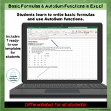 Learn to Write Formulas & Use AutoSum in Excel  Spreadshee