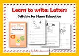Learn to Write Letters: A First Handwriting Book Linked to