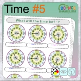 Learn to tell the time 5 (learn to read an analog clock di