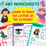 Learn to trace the letters of the alphabet