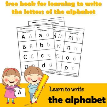 Preview of Learn to write the alphabet