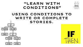 Preview of Learn with Conditions/If...Then Short Stories
