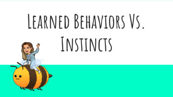 Preview of Learned Behavior vs. Instinct