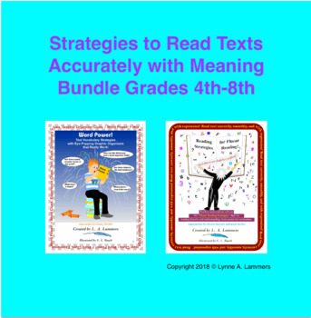 Preview of Learner Centered In Context Reading and Vocabulary Strategies 4th-8th Bundle