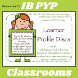 Learner Profile Attributes LIME Display Posters for IB PYP