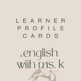 Learner Profile Cards