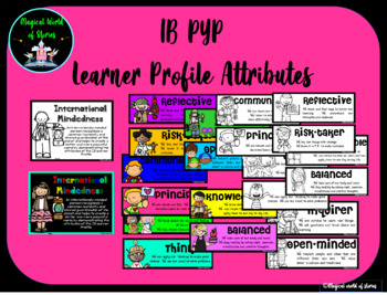 Preview of Learner Profile - IB PYP ( Updated Version )