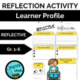 Learner Profile REFLECTIVE SEL Writing Activity Social Emo