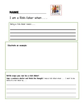 Preview of Learner Profile Writing Response Sheets