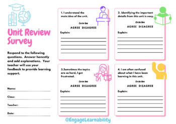 Learner Support Surveys - Student Feedback - Homework - Test Prep ...