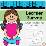 Back to School Student Survey: Get to Know Your Students