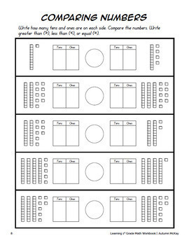 Learning 1st Grade Math Workbook by BestMomIdeas | TpT