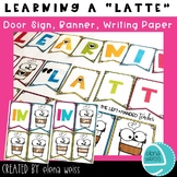 Learning A "Latte" Bulletin Board Set (primary grades)