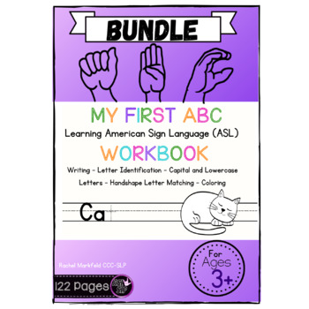Preview of Learning ABCs with ASL Fingerspelling - Bundle