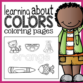 Preview of Learning About Colors - Coloring Pages