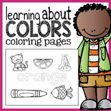 Learning About Colors - Coloring Pages
